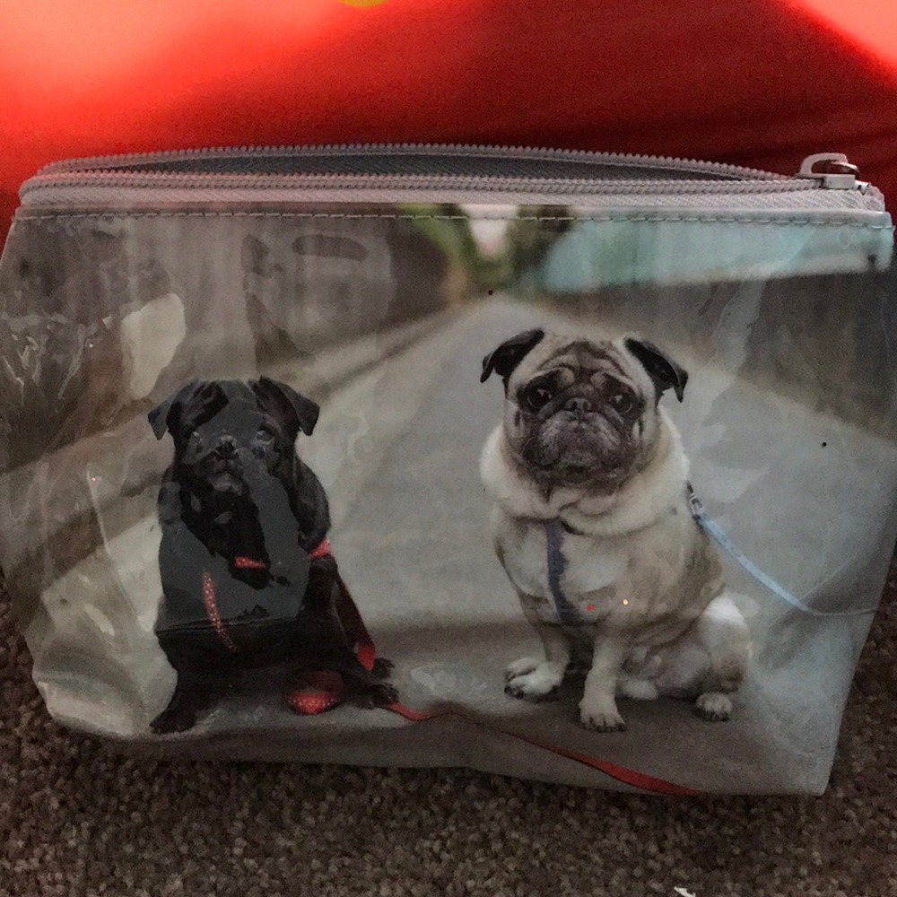 Pug Makeup Bag